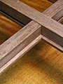 Close-Up of Spline Butt Joint